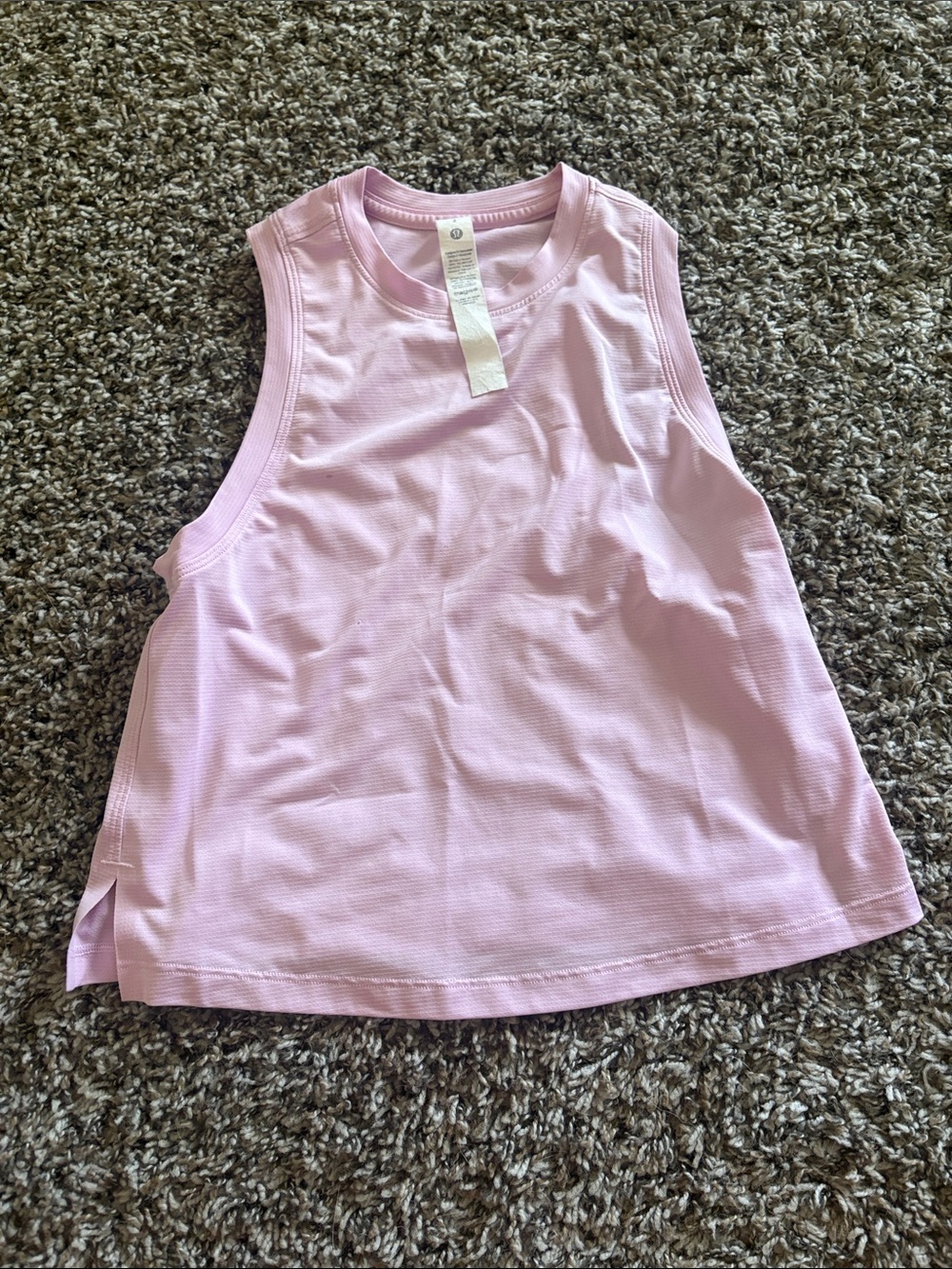 Lululemon Light Pink Sleeveless Tank Top